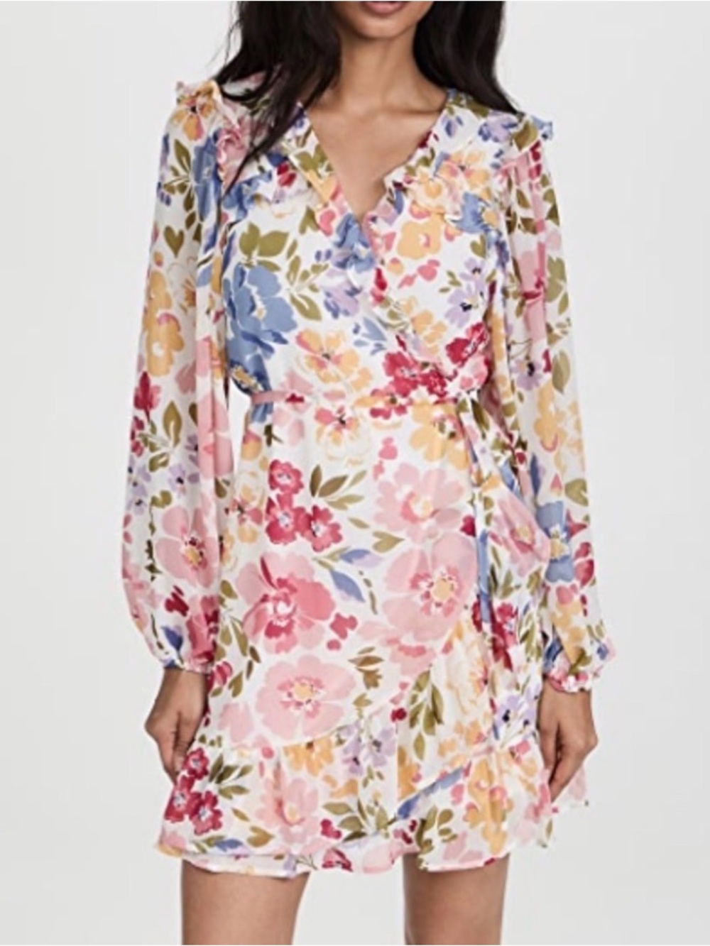 En Saison Constantia Mini Floral Wrap Dress - S - NWT! - Beautiful!